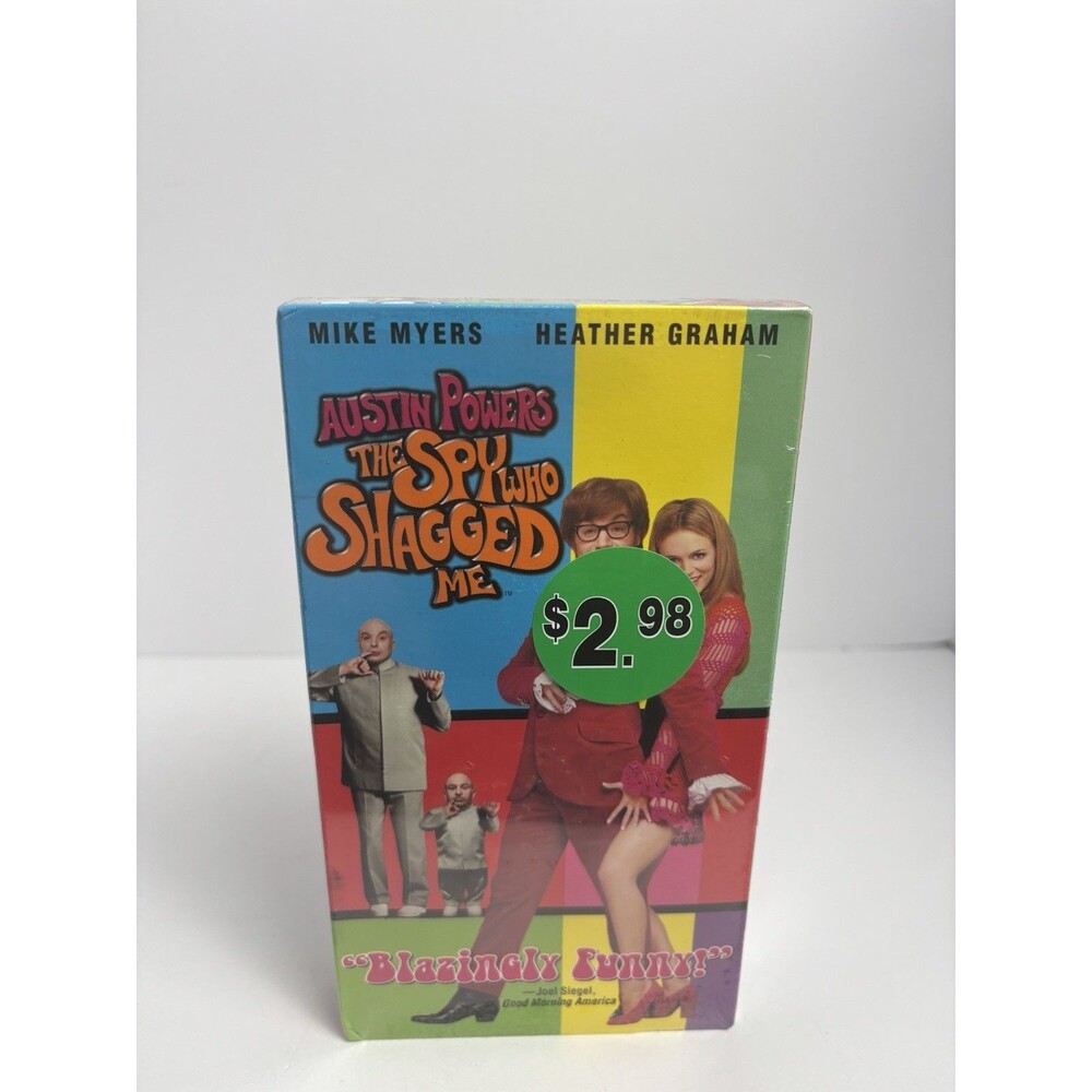 Austin Powers: The Spy Who Shagged Me (VHS 1999) Free Shipping Brand New Sealed